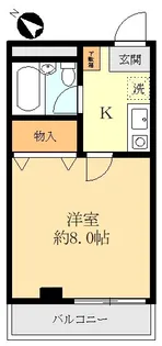 第38まさひろ商事ビル【6階】の間取り