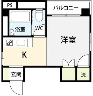 西荻メゾン【2階】の間取り
