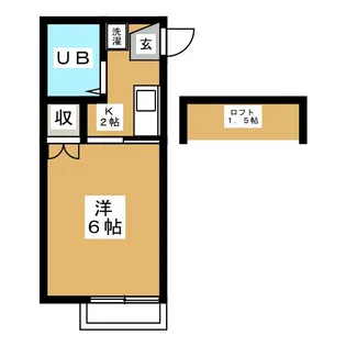 コナン【2階】の間取り