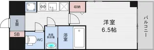 レジュールアッシュ京橋クロス【8階】の間取り