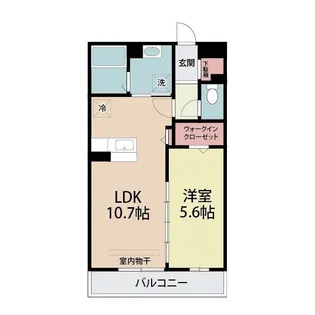 ソレイユ 浦和岸町【1階】の間取り