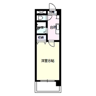 ベルエアー【1階】の間取り