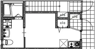 エクセレンスアパートメント下北沢【1階】の間取り