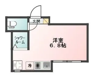 Glanz千住寿町【1階】の間取り