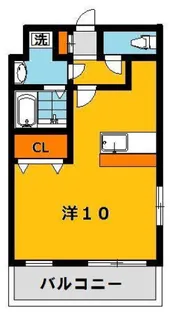 ステージアM【3階】の間取り