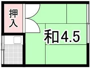 金枡荘【1階】の間取り