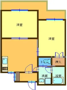 グランドメゾンオオツカ【2階】の間取り