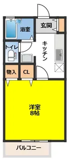 サンハイツ西仙北A棟【2階】の間取り