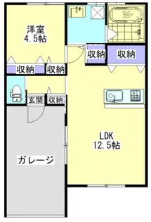 free life I【1階】の間取り