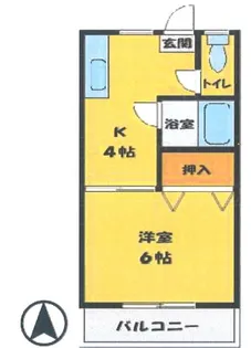 パークハイム【1階】の間取り