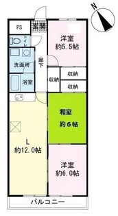 メゾン興国【2階】の間取り