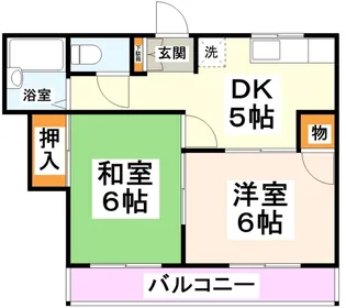 ウィングスII【2階】の間取り