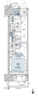 ブランズ元浅草【4階】の間取り