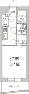 クーチャ万願寺【2階】の間取り