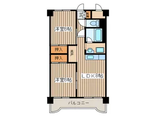 恵友エアリス23【7階】の間取り