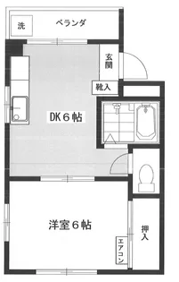 ハイツみのーる【3階】の間取り