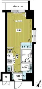 フェニックス初台弐番館【12階】の間取り
