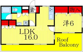 メゾンクレール【3階】の間取り