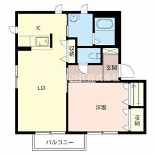 パール篠A・B・C【2階】の間取り