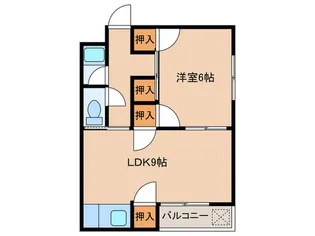 コーポ7【1階】の間取り