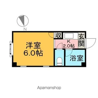 ビバリーハウス南福岡III【2階】の間取り