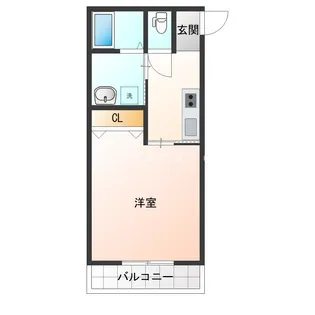 パルフラッツ王居殿【1階】の間取り