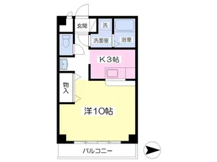 M.GREENHARMONY【2階】の間取り