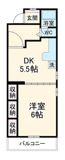 グリーンBOX12【2階】の間取り