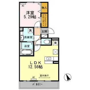 Vert・Vent【1階】の間取り