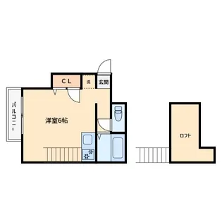 MYハイム【2階】の間取り