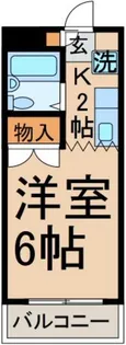 パピヨン 松原【1階】の間取り