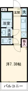 コート・エクラン光【2階】の間取り