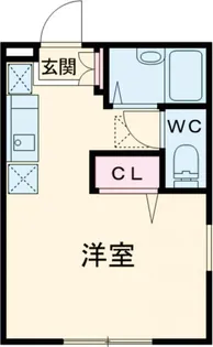 ブラウエ・ヒンメル【1階】の間取り