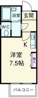 ロワール湘南 G【2階】の間取り