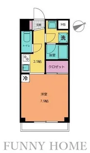 ル・クレール【2階】の間取り