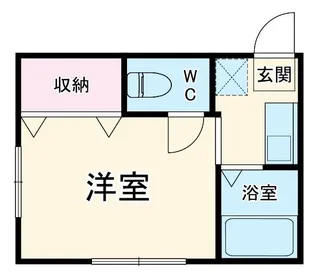 スクエアハウス【1階】の間取り