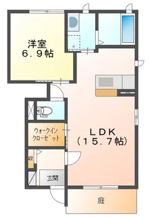 ファーレ【1階】の間取り