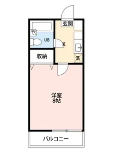 エスポワール弐番館【2階】の間取り