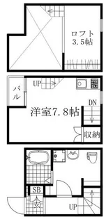 LE COCON豊田Aの間取り