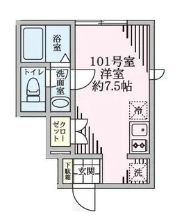 GrandSage II(グランサージュ)【1階】の間取り