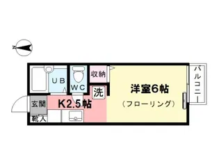 ペシェ杉並【1階】の間取り