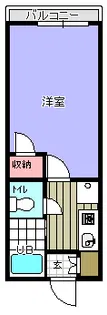 ナミハイツ【2階】の間取り