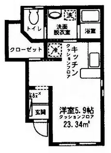 la casa【1階】の間取り