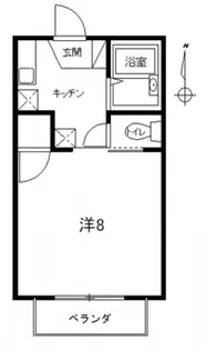 ラクーンハイム【2階】の間取り