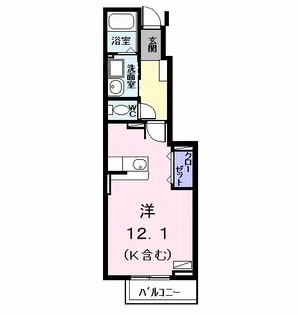 アルドール【1階】の間取り