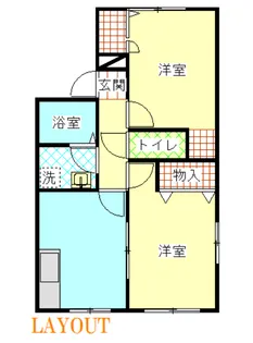 リバーサイドヒルA【2階】の間取り