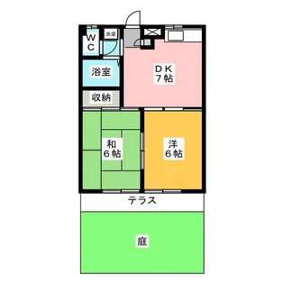 サンシティハイツ372【1階】の間取り