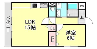 エクシブII番館【2階】の間取り