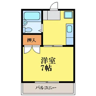 伊賀ハイツ【1階】の間取り