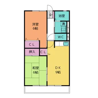 レトア花水木【2階】の間取り